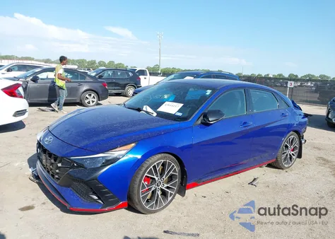 2023 Hyundai Elantra N from USA, damaged, VIN KMHLW4AK0PU009525